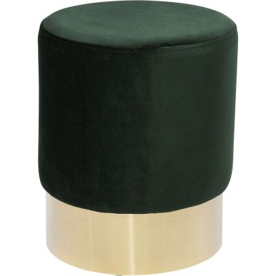 Пуф Cherry Dark Green Brass  Ø35cm 84111 в Киеве купить kare-design мебель свет декор