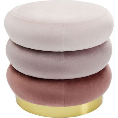 Пуф круглий KARE DESIGN Sandwich Mauve, d:45, (рожевий) 84965 в Киеве купить kare-design мебель свет декор