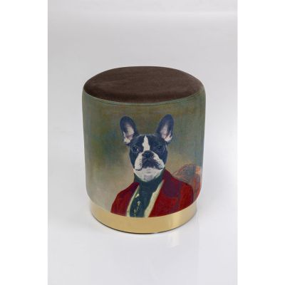 Пуф Cherry Mr. Dog Brass d:32cm 86350 у Києві купити kare-design меблі світло декор
