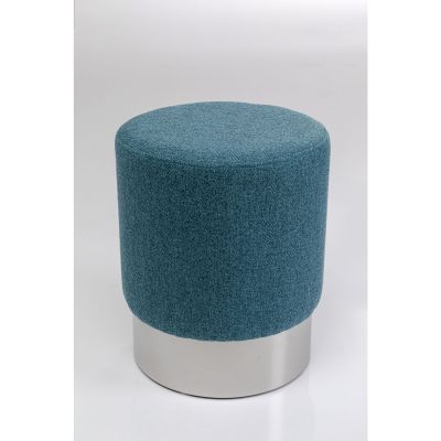 Пуф Cherry Lina Blue Silver d:35cm 86752 у Києві купити kare-design меблі світло декор
