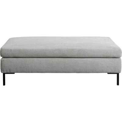 Пуф прямокутний KARE DESIGN Gianni Cord Grey, (сірий) 86898 в Киеве купить kare-design мебель свет декор