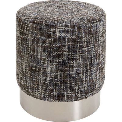 Пуф KARE DESIGN Berry High Silver Dark Grey, d:39, (сірий) 70536 в Киеве купить kare-design мебель свет декор