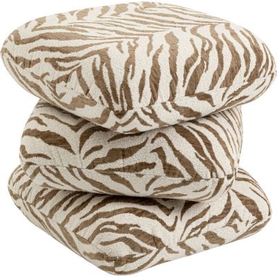 Пуф KARE DESIGN Pepino Tiger Brown, 45x45 см, (бежевий) 71584 в Киеве купить kare-design мебель свет декор