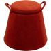 Пуф Thimble Red Ø51cm