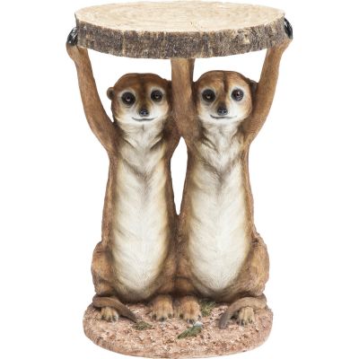 Приставной столик Animal Meerkat Sisters d:33cm 79748 в Киеве купить kare-design мебель свет декор