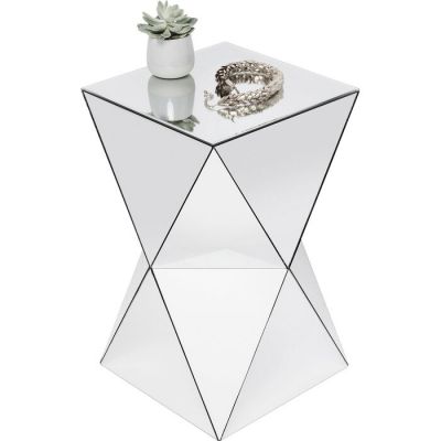Столик приставний квадратний KARE DESIGN Luxury Triangle, 32х32 см, (дзеркальний) 84157 у Києві купити kare-design меблі світло декор