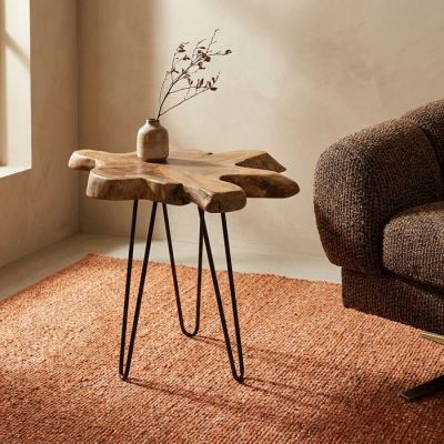Столик приставний фігурний KARE DESIGN Aspen Nature, (коричневий) 85295 в Киеве купить kare-design мебель свет декор