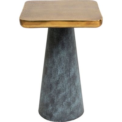 Столик приставний квадратний KARE DESIGN Cora, 36х36 см, (чорно-золотий) 86448 в Киеве купить kare-design мебель свет декор