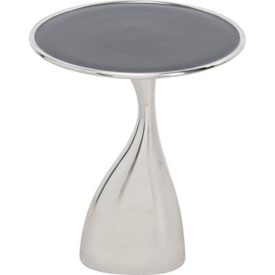 Столик приставний круглий KARE DESIGN Spacey Silver, d:36, (хром) 86393 в Киеве купить kare-design мебель свет декор