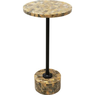 Приставний столик Domero Mosaic Grey d:25cm 86573 у Києві купити kare-design меблі світло декор