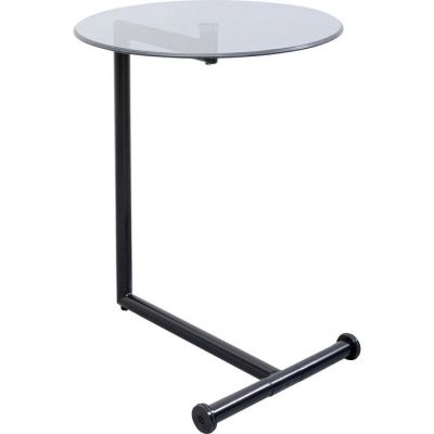 Столик приставний круглий KARE DESIGN Easy Living Black, d:46, (чорний) 86724 у Києві купити kare-design меблі світло декор