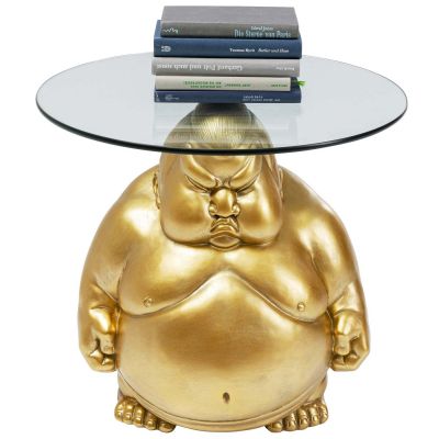 Приставной столик Monk Gold d:54cm 87149 в Киеве купить kare-design мебель свет декор