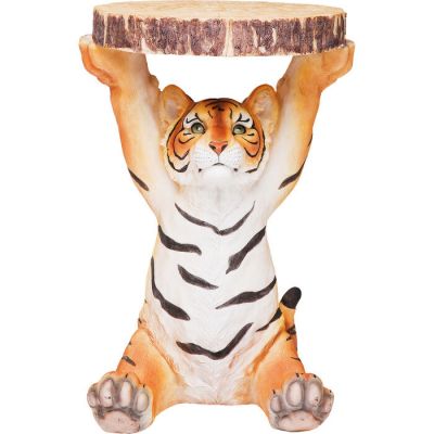 Столик приставний фігурний KARE DESIGN Animal Tiger, d:37, (коричневий) 78892 в Киеве купить kare-design мебель свет декор