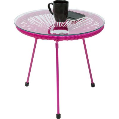 Столик для вулиці KARE DESIGN Acapulco Mono Pink, (рожевий) 87967 в Киеве купить kare-design мебель свет декор