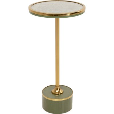 Столик приставний KARE DESIGN Grazia Crack, Ø25 см, (зелено-золотий) 71021 у Києві купити kare-design меблі світло декор