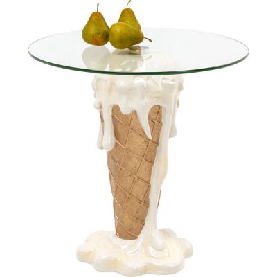 Столик приставний KARE DESIGN Ice Cream Vanilla, d:48 71038 в Киеве купить kare-design мебель свет декор