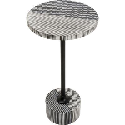 Столик приставний KARE DESIGN Domero Double Black, d:25, (чорно-білий) 71121 у Києві купити kare-design меблі світло декор