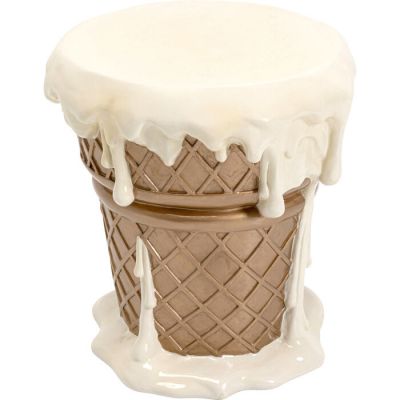 Столик приставний KARE DESIGN Ice Cream Vanilla, Ø37 см, (бежевий) 71284 в Киеве купить kare-design мебель свет декор