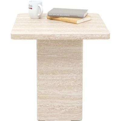 Столик приставний KARE DESIGN Travi, 50x50 см, (бежевий) 71356 у Києві купити kare-design меблі світло декор
