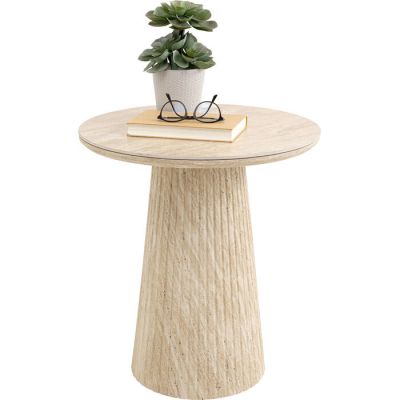Столик приставний KARE DESIGN Alma Travertin, d:50, (бежевий) 71428 у Києві купити kare-design меблі світло декор