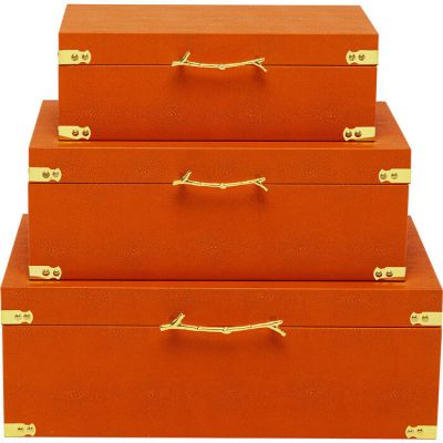 Скриньки Noah Orange (3/Set), (помаранчевий) 56259 у Києві купити kare-design меблі світло декор