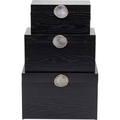 Сундук Nifty Black (3/Set) 56262 в Киеве купить kare-design мебель свет декор