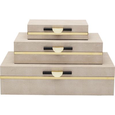 Скриньки Classy Flat (3/Set), (бежевий) 57170 у Києві купити kare-design меблі світло декор