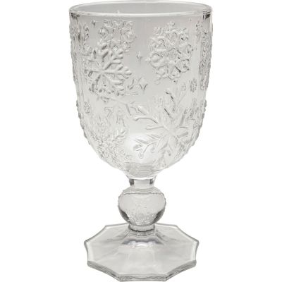 Wine Glass Ice Flowers Clear 55639 в Киеве купить kare-design мебель свет декор