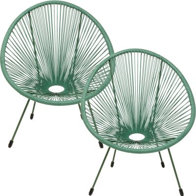 Armchair Acapulco Mono Green 2/Set 47430 у Києві купити kare-design меблі світло декор