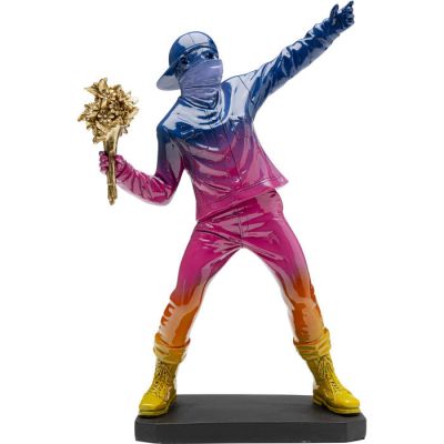 Deco Figurine Street Art Bouquet Rainbow 41cm 56928 в Киеве купить kare-design мебель свет декор
