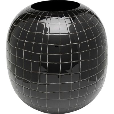 Vase Black Mesh 26cm 57148 в Киеве купить kare-design мебель свет декор