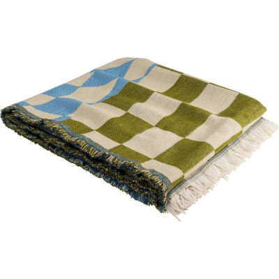 Blanket Checker Blue Green 170x130cm 57239 в Киеве купить kare-design мебель свет декор