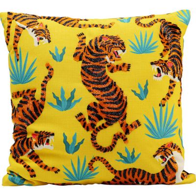 Cushion Tiger Love Yellow 45x45cm 57271 в Киеве купить kare-design мебель свет декор