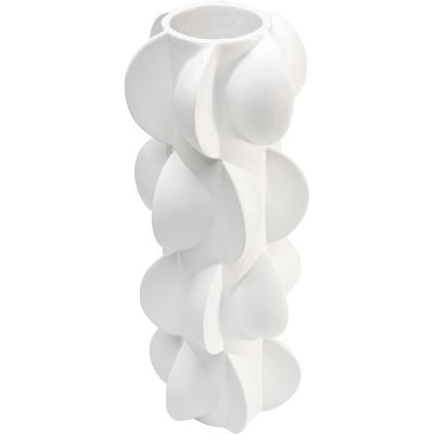 Vase Viento White 35cm 56711 в Киеве купить kare-design мебель свет декор