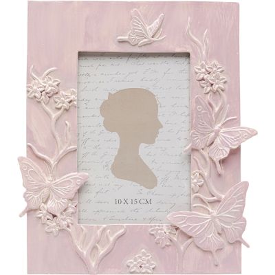 Picture Frame Butterfly Pink 10x15cm 57396 в Киеве купить kare-design мебель свет декор