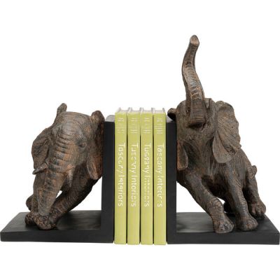 Тримач  для книг KARE DESIGN Elephants (2/Set), 25 см, (коричневий) 51941 у Києві купити kare-design меблі світло декор