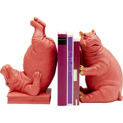 Держатель для книг Hippo Pink (2/Set) 52302 в Киеве купить kare-design мебель свет декор