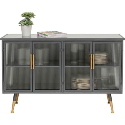 Комод KARE DESIGN La Gomera 4 Doors, 120 см, (чорний) 84137 у Києві купити kare-design меблі світло декор