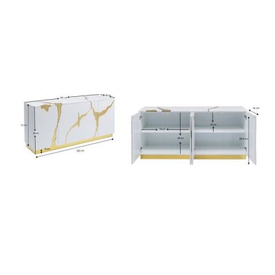 Буфет Cracked 165x80cm 85707 в Киеве купить kare-design мебель свет декор
