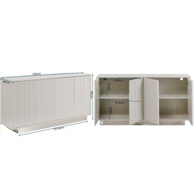 Комод KARE DESIGN Stucco Grey , 152x80 см, (сірий) 70814 в Киеве купить kare-design мебель свет декор