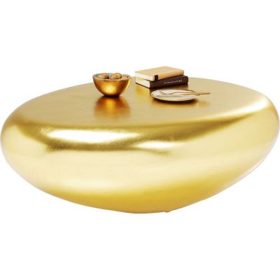 Столик журнальний фігурний KARE DESIGN Pebble Gold, 122х96 см, (золотий) 85119 у Києві купити kare-design меблі світло декор