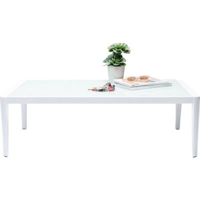 Столик журнальний прямокутний KARE DESIGN Tiki White, 108х59 см, (білий) 85635 у Києві купити kare-design меблі світло декор