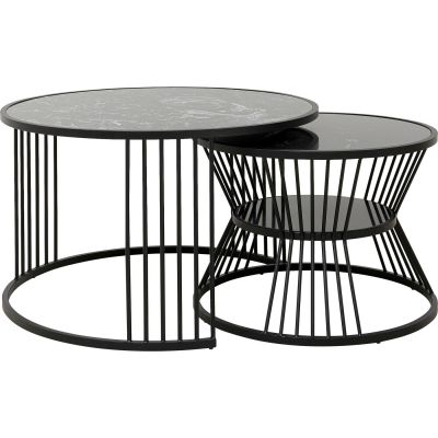 Кофейній столик Roma Black (2/Set) 86390 в Киеве купить kare-design мебель свет декор