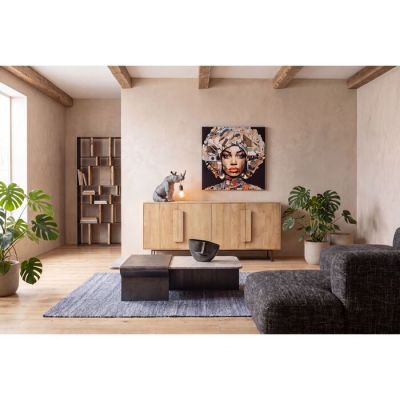 Столик журнальний прямокутний KARE DESIGN Montagna, 142х70 см, (сірий) 87153 у Києві купити kare-design меблі світло декор