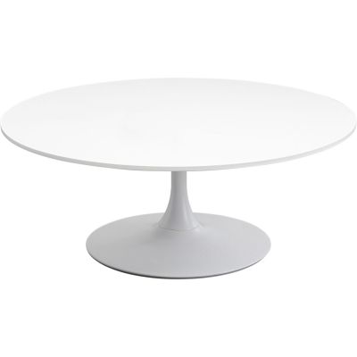 Кавовий стіл Schickeria White Ø110cm 87762 у Києві купити kare-design меблі світло декор