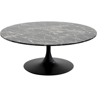 Кофейный стол Schickeria Marble Black Ø110cm 87767 в Киеве купить kare-design мебель свет декор