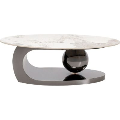 Столик журнальний KARE DESIGN Sphere Uno, 120x70cм, (сірий) 71350 у Києві купити kare-design меблі світло декор