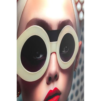 Картина на склі Muse Vibe 80x120cм, (різнокольоровий) 57667 у Києві купити kare-design меблі світло декор