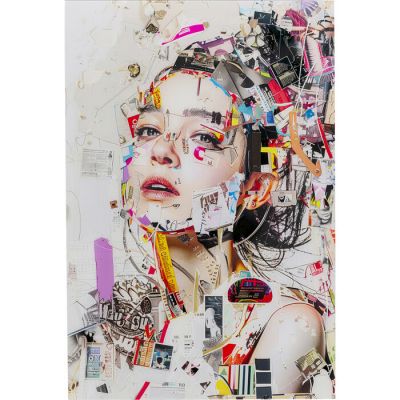 Картина на склі Artsy Portrait Side, 80x120 см 57671 у Києві купити kare-design меблі світло декор
