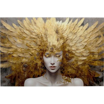 Картина на склі Muse Celestial 120x80cм, (різнокольоровий) 57677 у Києві купити kare-design меблі світло декор